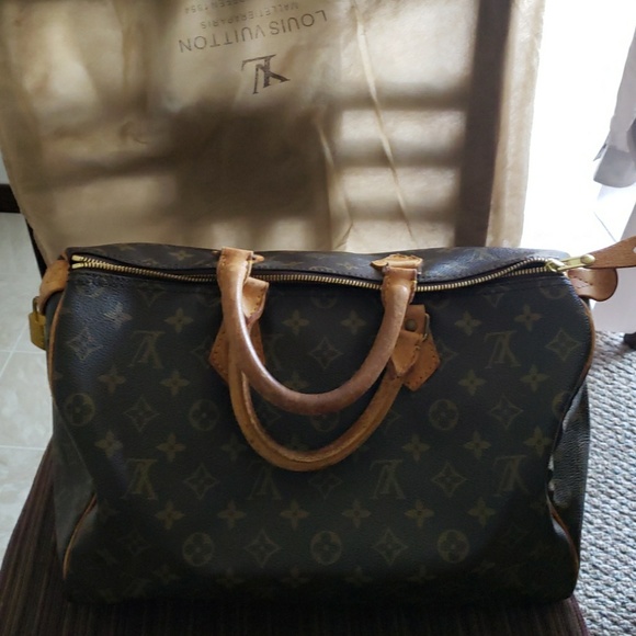 ❤Monogram speedy 35 Authentic LV Handbag *firm*😍 - Picture 2 of 8